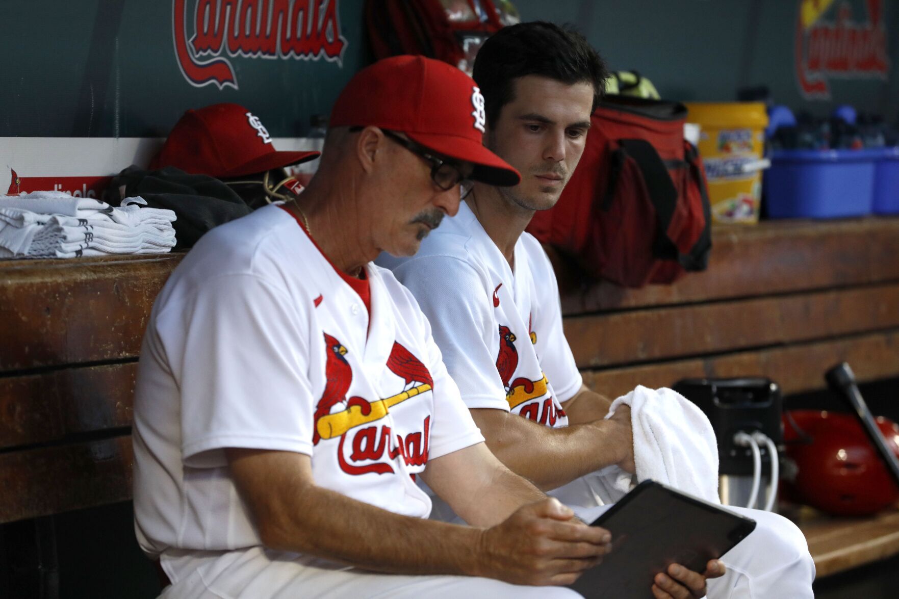 Game 2 of St. Louis Cardinals and Miami Marlins series